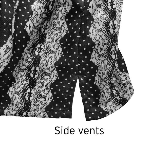 Tahari ASL Ruffle Button up Sleeveless Blouse Great for Under a Business Suit S - Picture 6 of 11